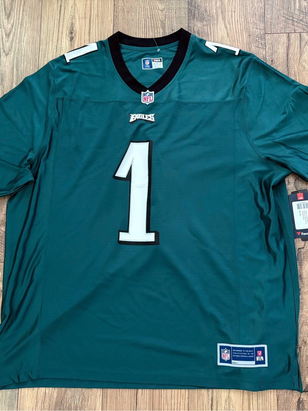 Fanatics Philadelphia Eagles Teal #1 Men’s Jersey